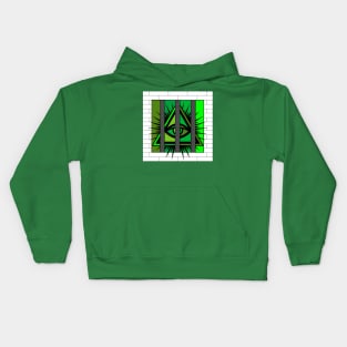 Eye Conz Green Kids Hoodie